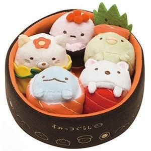 NWOT Sumikko Gurashi sushi plush (import)